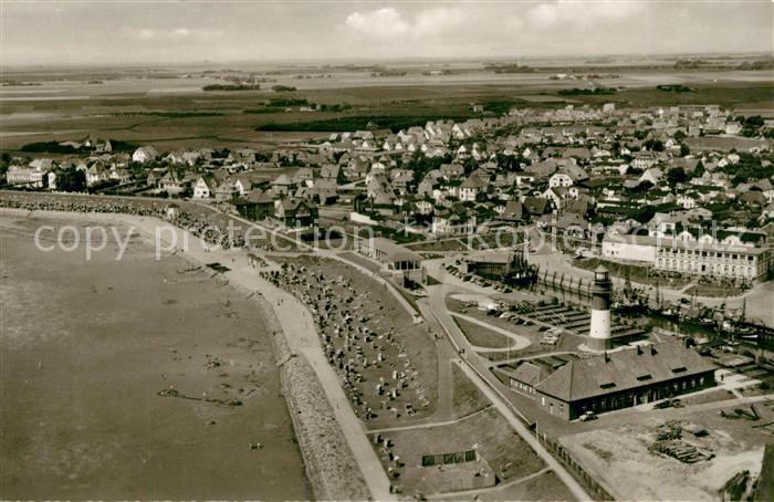 Buesum Nordseebad Fliegeraufnahme