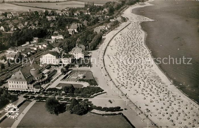 Travemuende Ostseebad Fliegeraufnahme