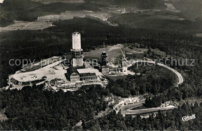 Feldberg Taunus Fliegeraufnahme Fernmelde- Fernseh- UKW-Sender
