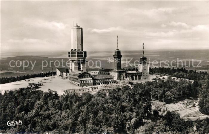 Feldberg Taunus Fliegeraufnahme Fernmelde- Fernseh- UKW-Sender