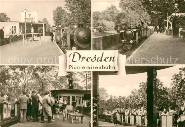 DRESDEN Elbe Pioniereisenbahn