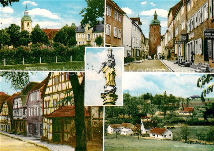 Buchen Odenwald Hauptstrasse Vorstadtstrasse