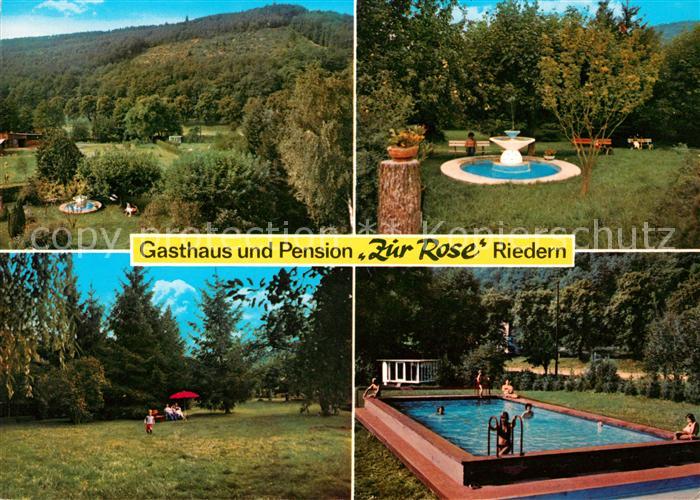 Riedern Unterfranken Gasthaus Zur Rose