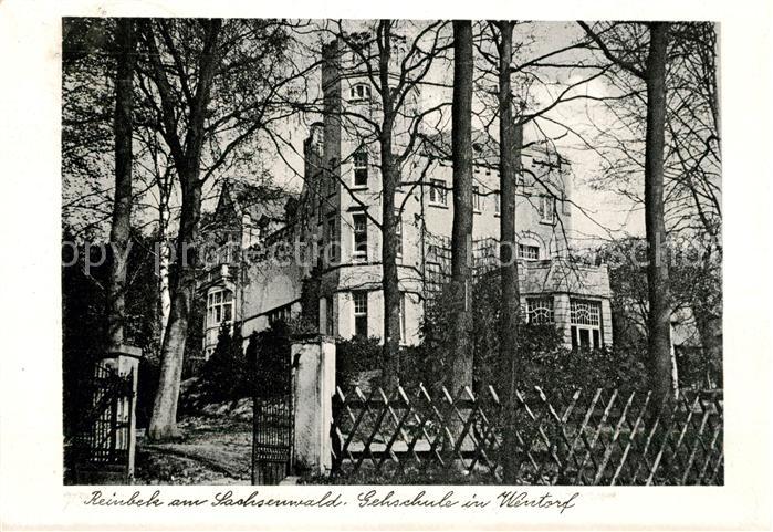 Wentorf Hamburg Reinbek am Sachsenwald Gehschule Wentorf
