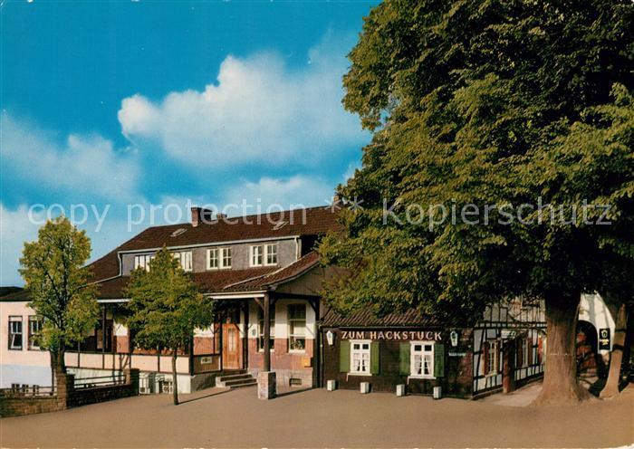 Hattingen Ruhr Ausflugsgaststaette Zum Hackstueck