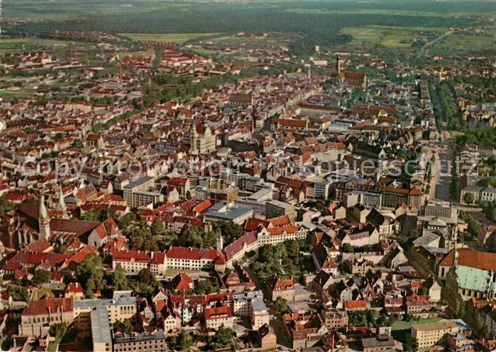 Augsburg Fliegeraufnahme