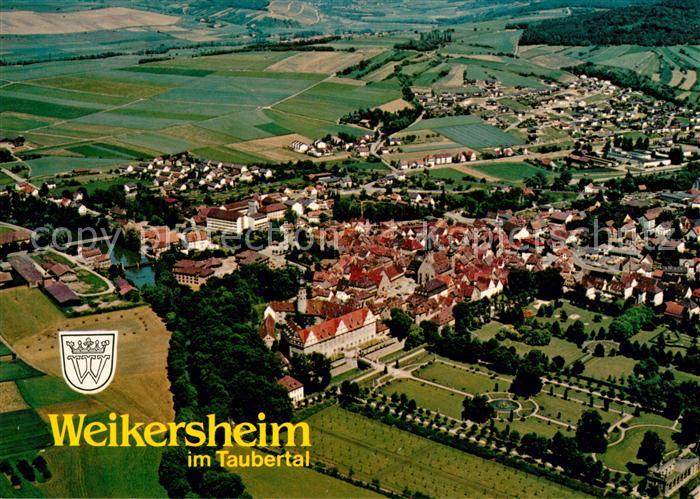 Weikersheim Fliegeraufnahme