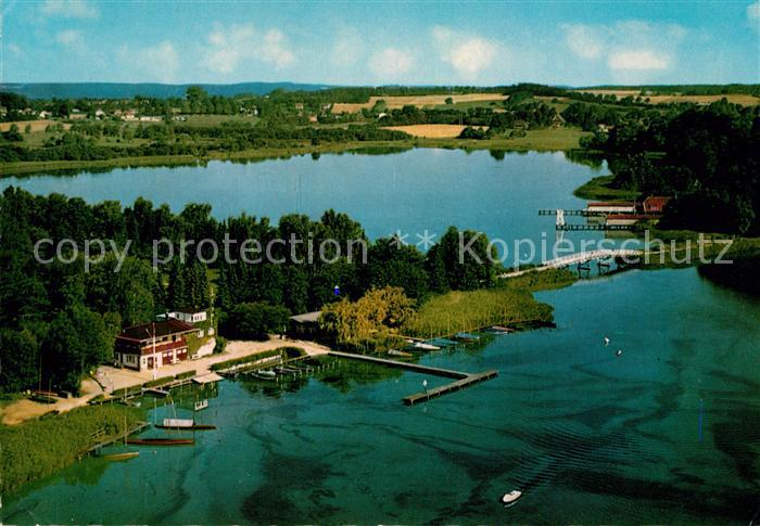 Eutin Bootshaus Badeanstalt Fliegeraufnahme