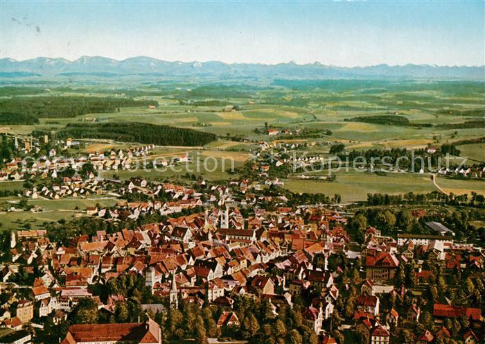 Wangen Allgaeu Fliegeraufnahme
