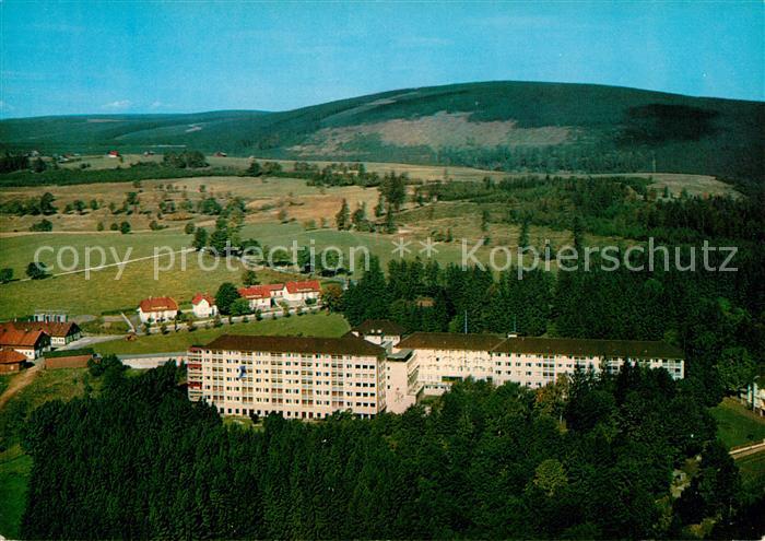 St Andreasberg Harz Fliegeraufnahme Klin. Sanatorium Rehberg