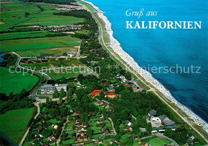 Kalifornien Ostseebad Fliegeraufnahme