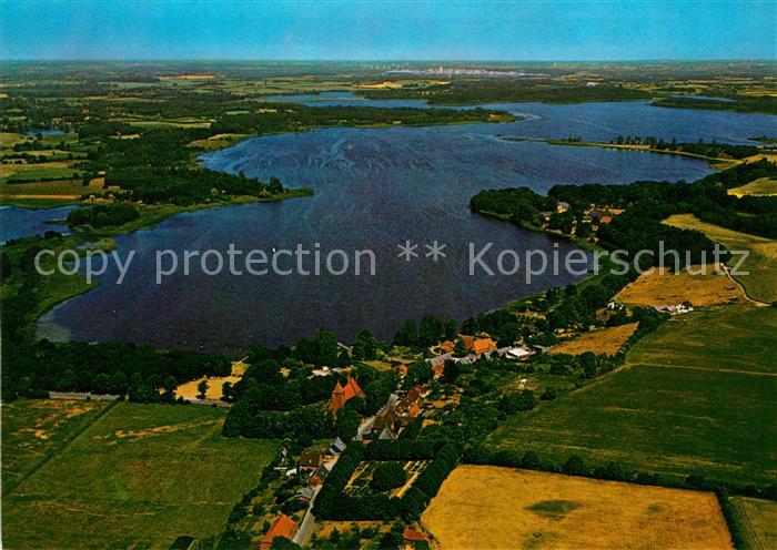 Westensee Fliegeraufnahme Badestelle Kirche Gut