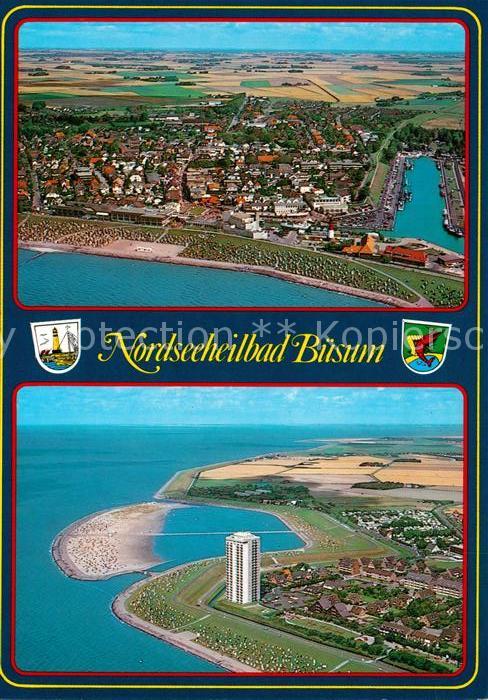 Buesum Nordseebad Fliegeraufnahme