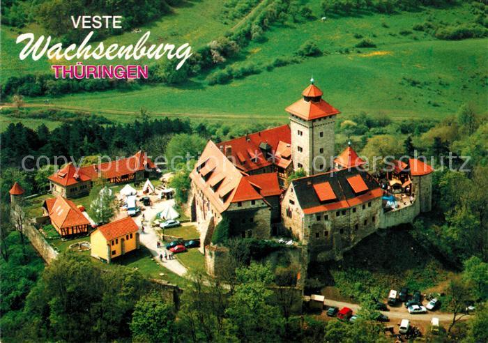 Holzhausen Wachsenburggemeinde Fliegeraufnahme Veste Wachsenburg