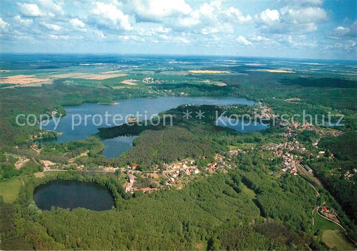 Buckow Maerkische Schweiz Fliegeraufnahme