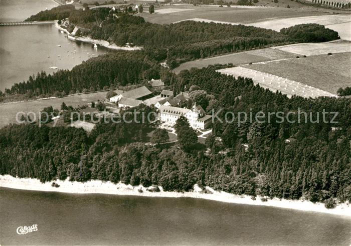 Delecke Fliegeraufnahme Haus Delecke