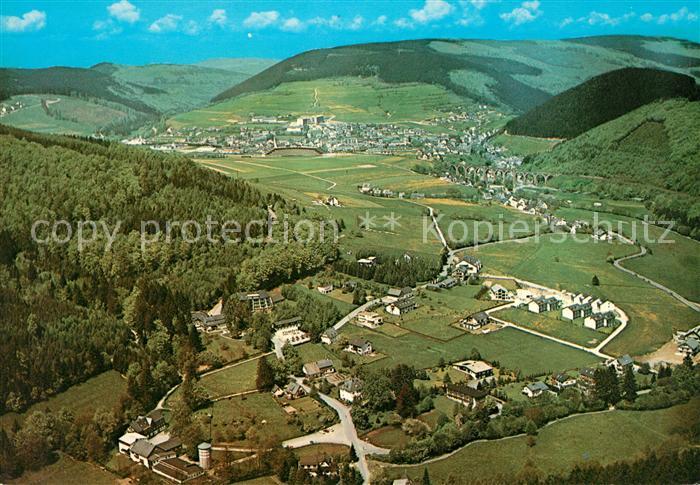 Willingen Sauerland Fliegeraufnahme Strycktal