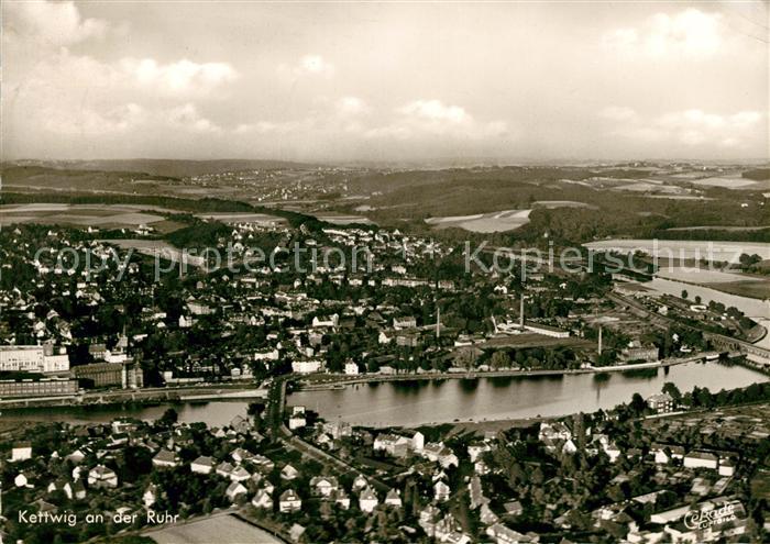 Kettwig Fliegeraufnahme