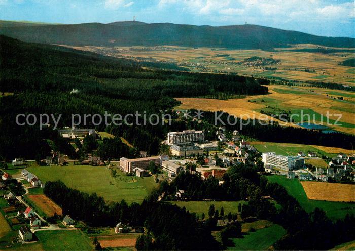 Alexandersbad Bad Fliegeraufnahme Ochsenkopf Schneeberg