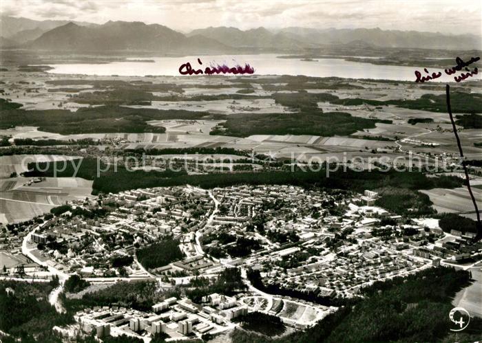 Traunreut Fliegeraufnahme