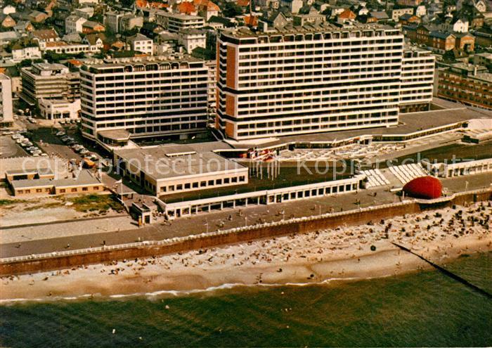 Westerland Sylt Fliegeraufnahme Kurzentrum