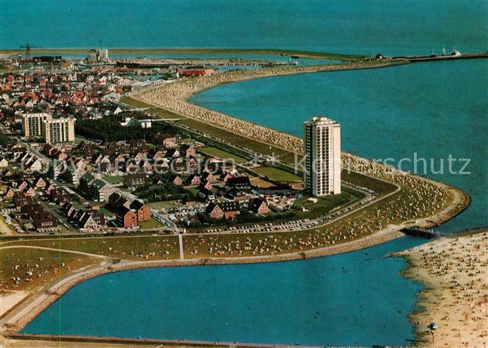 Buesum Nordseebad Fliegeraufnahme