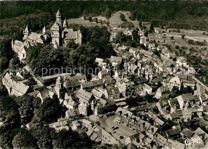 Braunfels Fliegeraufnahme Schloss