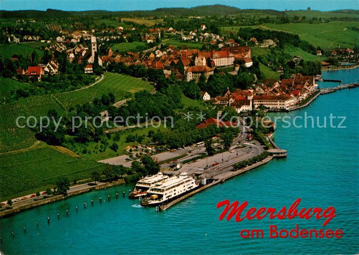Meersburg Bodensee Fliegeraufnahme