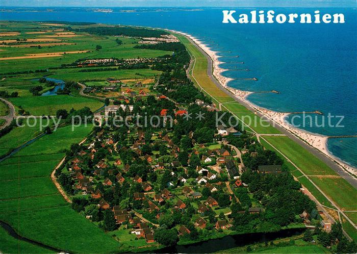 Kalifornien Ostseebad Fliegeraufnahme