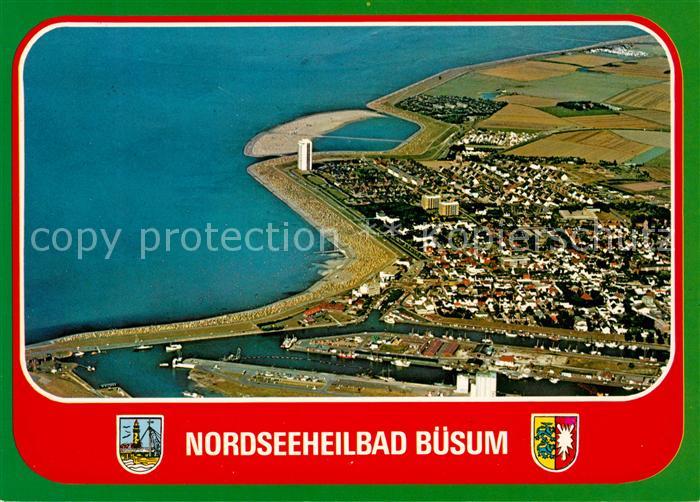 Buesum Nordseebad Fliegeraufnahme
