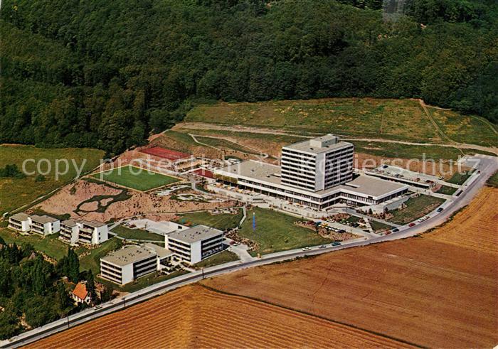 Bad Pyrmont Fliegeraufnahme Herz-Kreislauf-Kurzentrum Haus Weserland