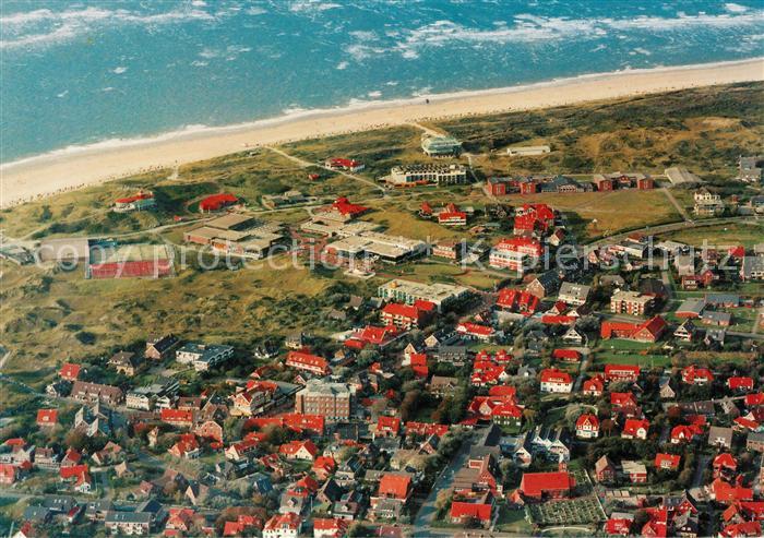 Langeoog Nordseebad Fliegeraufnahme
