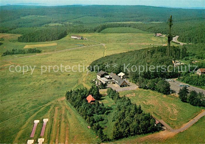 Schotten Hessen Fliegeraufnahme Berggasthof Hoherodskopf