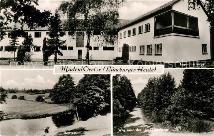 Mueden oertze Jugendherberge Oertzetal Weg zur Jugendherberge