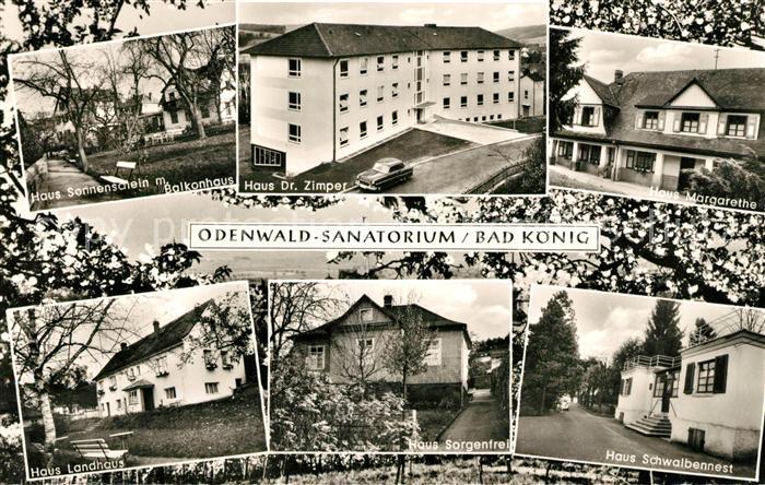 Bad Koenig Odenwald Haus Sonnenschein Doktor Zimper Margarethe Landhaus Sorgenfr