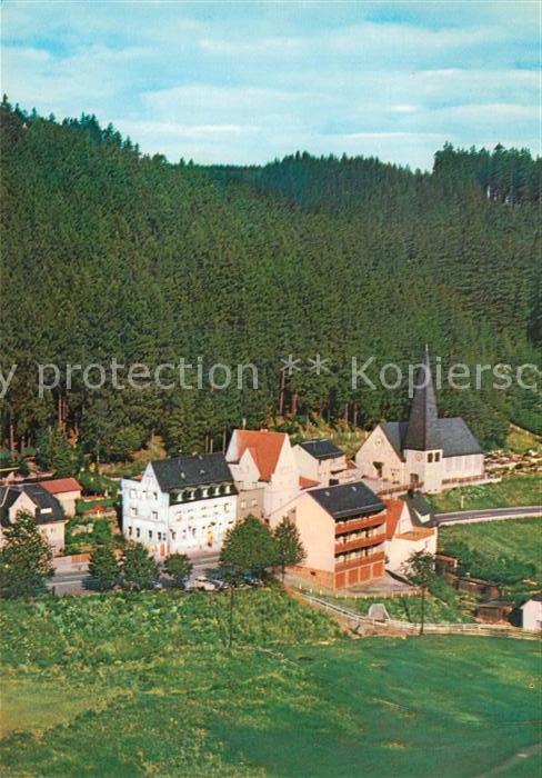 Schwarzenstein Wald Gasthaus zum Rodachtal Gaestehaus Katharina Panorama
