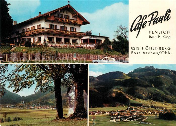 Hoehenberg Chiemgau Cafe Pauli Panorama