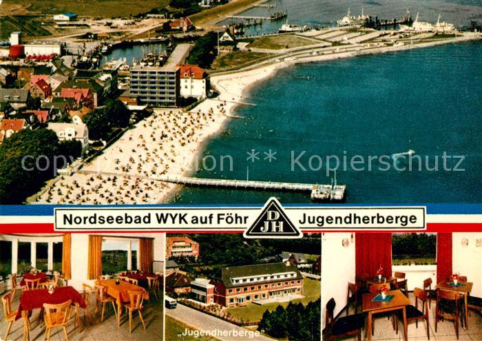 Wyk Foehr Jugendherberge Fliegeraufnahme