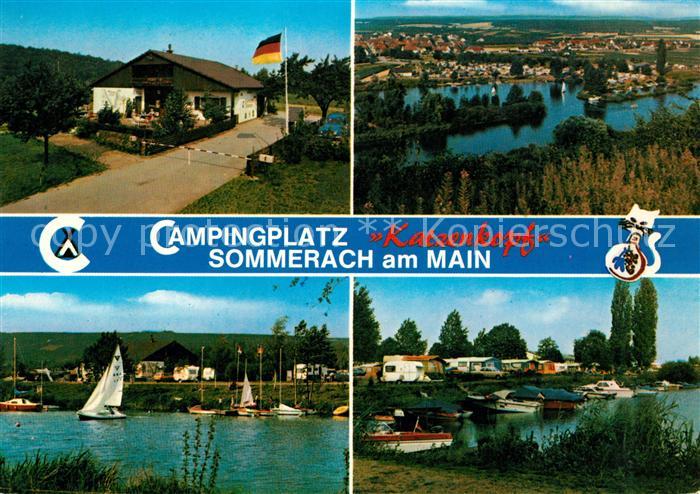Sommerach Campingplatz Katzenkopf Panorama