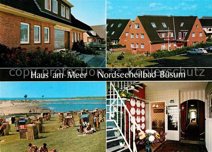 Buesum Nordseebad Haus am Meer Strand