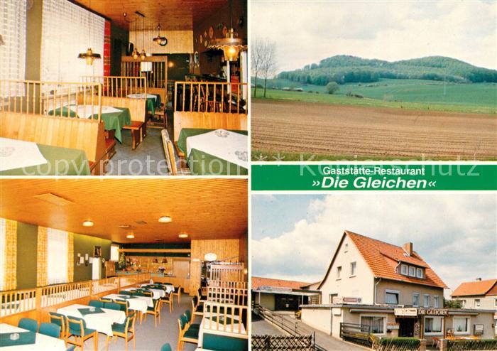 Gelliehausen Gaststaette Restaurant Die Gleichen