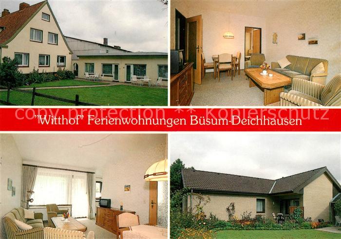 Deichhausen Buesum Witthof Ferienwohnungen