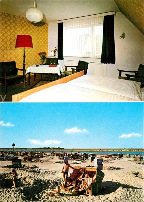 Buesum Nordseebad Strand Pension Gloeckner