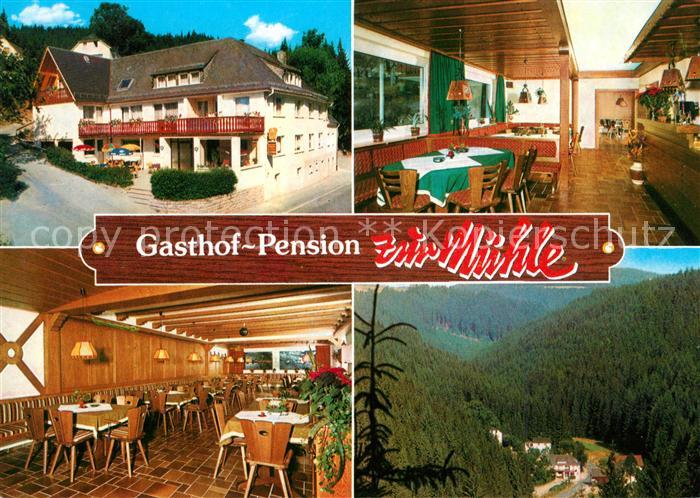Schwarzenbach Wald Gasthaus Pension Muehle