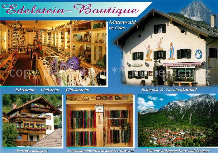 Mittenwald Bayern Edelstein Boutique Karwendelgebirge