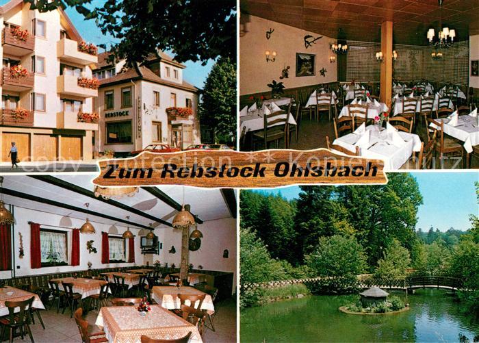 Ohlsbach Gasthaus Pension Zum Rebstock Teich