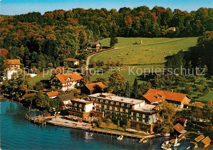 Berg Starnberg Dorint Seehotel Leoni Fliegeraufnahme