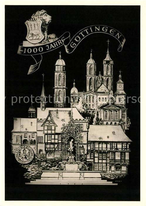Goettingen Niedersachsen 1000 Jahre