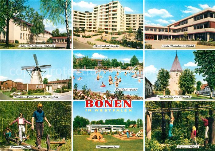 Boenen Schwimmbad Kindergarten Kirchplatz Windmuehle