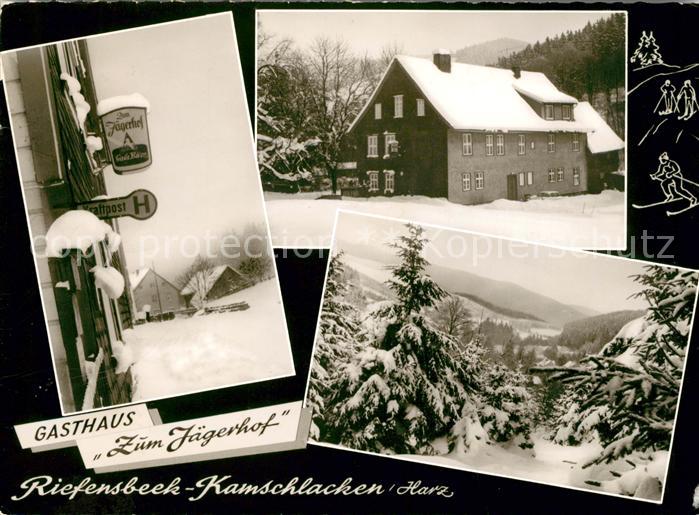Kamschlacken Gasthaus Zum Jaegerhof Winter